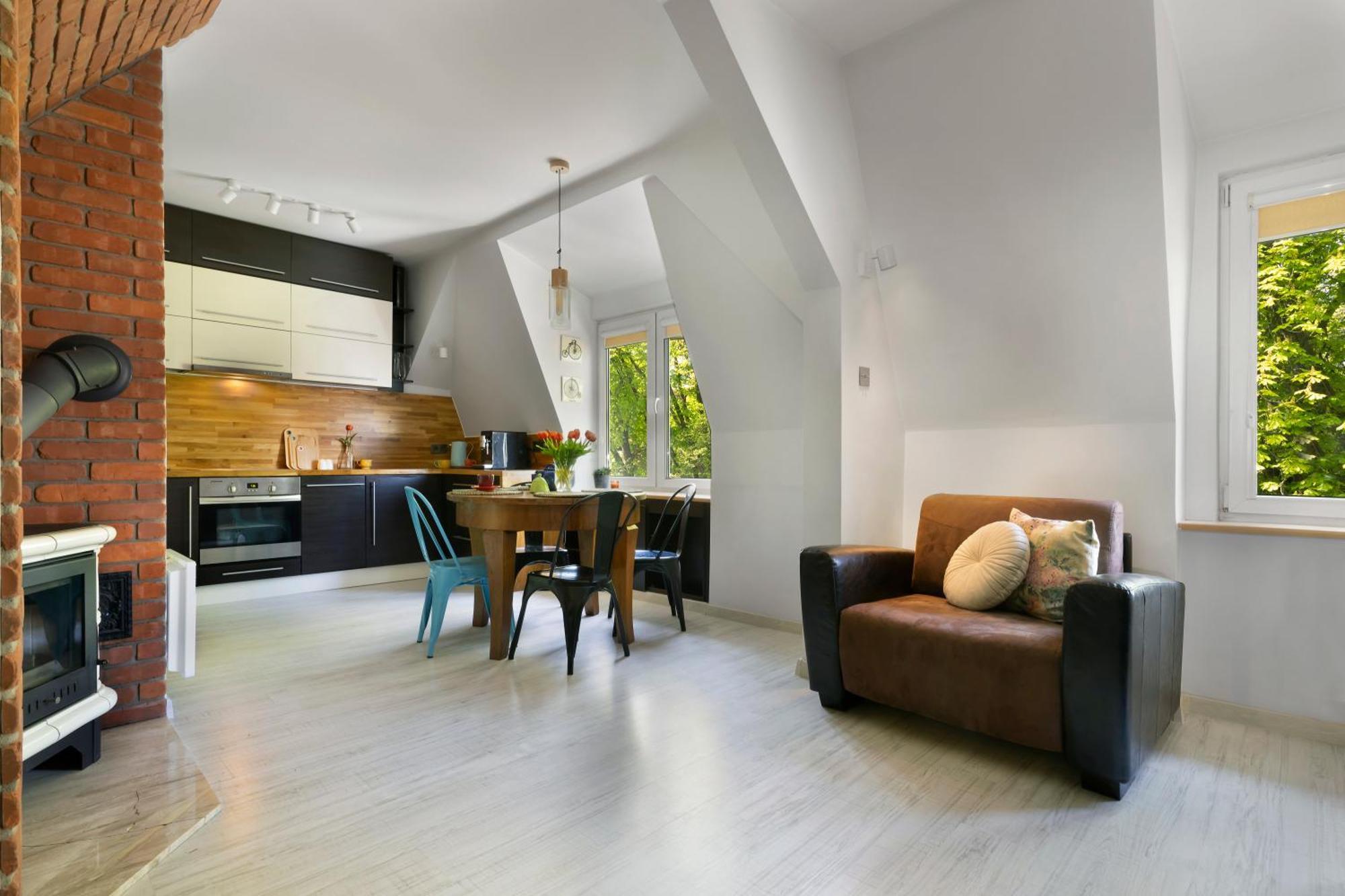 Elite Apartments City Center Cosy Attic Gdansk Exterior photo
